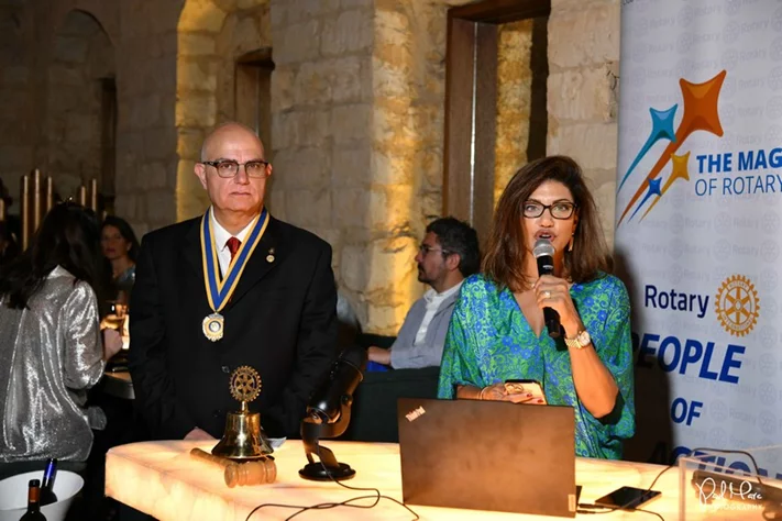 Rodolphe Melki: President of the Rotary Club of Beirut Cedars